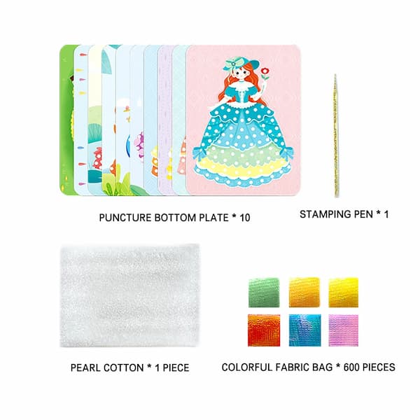 Gluschwein - FabricCreations - Interaktives Stoffpuzzle-Set