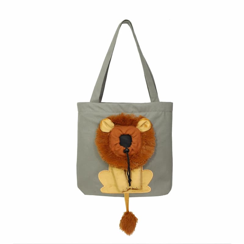 Gluschwein - Cat Mane Bag - Tragetasche aus Segeltuch für Haustiere