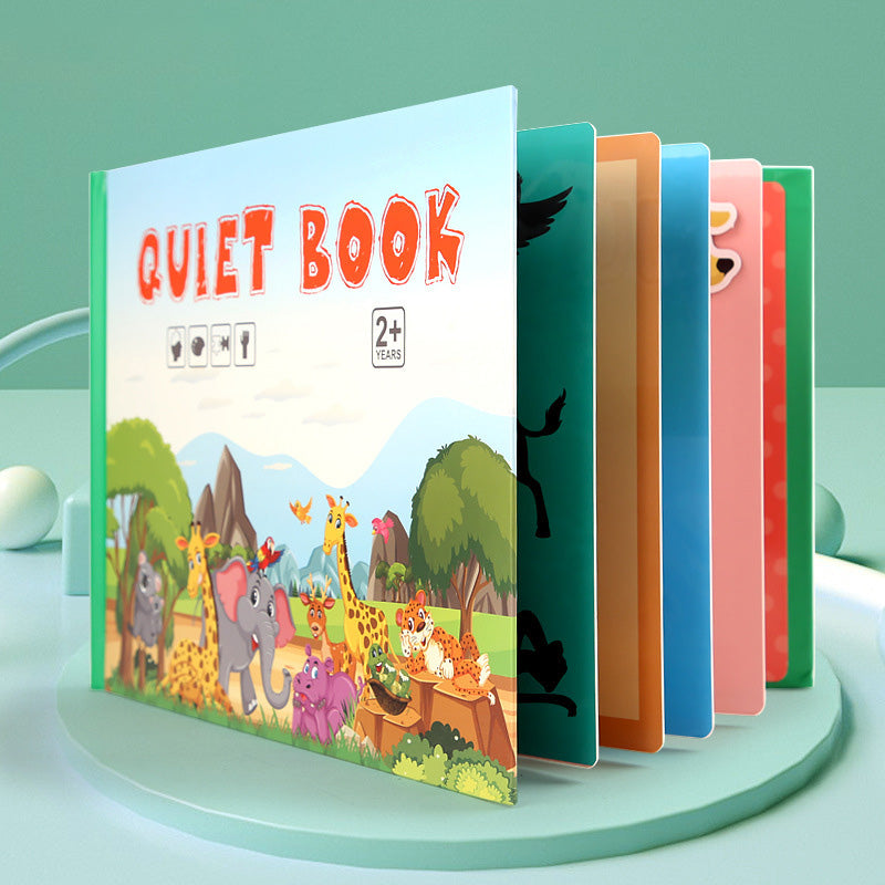 Gluschwein - Beschäftigtes Buch für Kinder zur Entwicklung von Lernfähigkeiten Tier