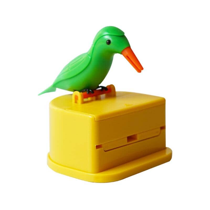 Gluschwein - Kreativer automatischer Zahnstocherbox-Karikaturvogel