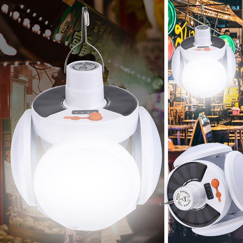 Gluschwein - LED Solar Faltbares Fußballlicht