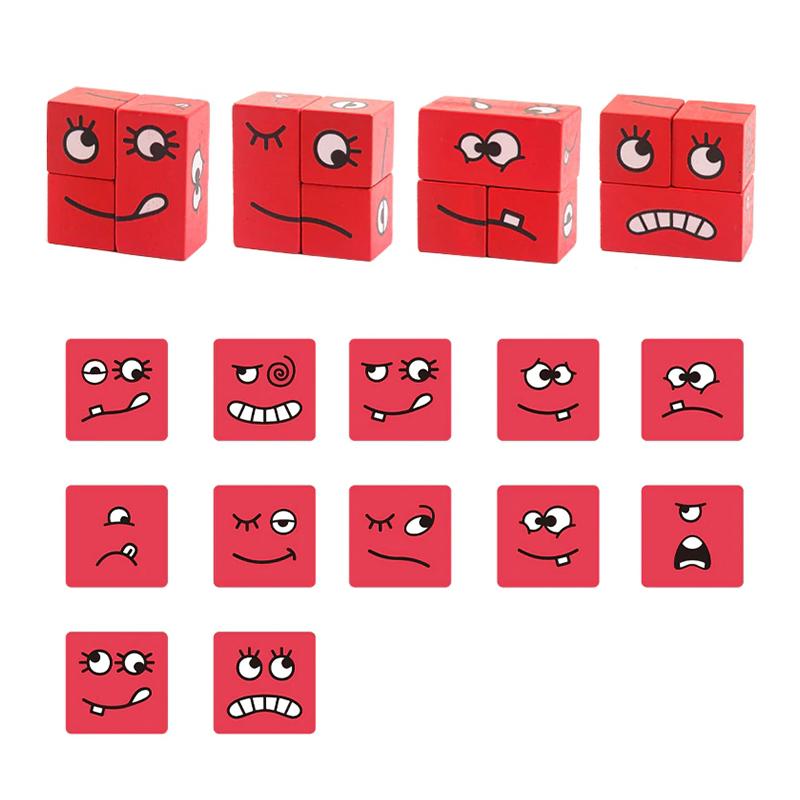 Gluschwein - Puzzle-Bauwürfel