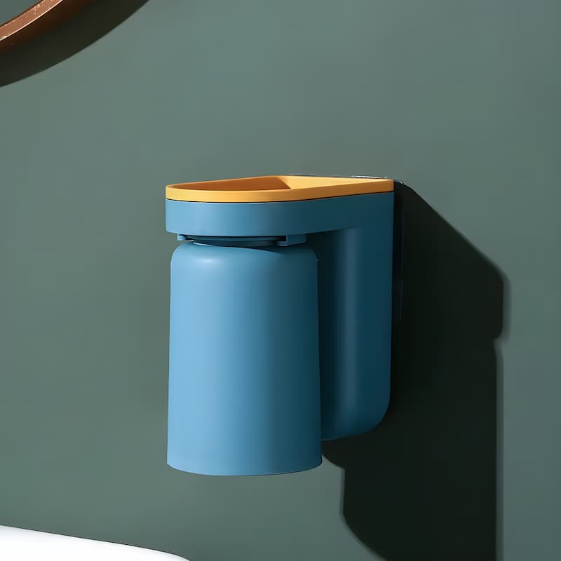 BrushCup - Porte-brosse à dents mural – rangement ordonné et sans stress