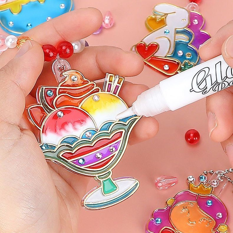 Gluschwein - DIY Kristallfarben-Kunst- und Bastelset