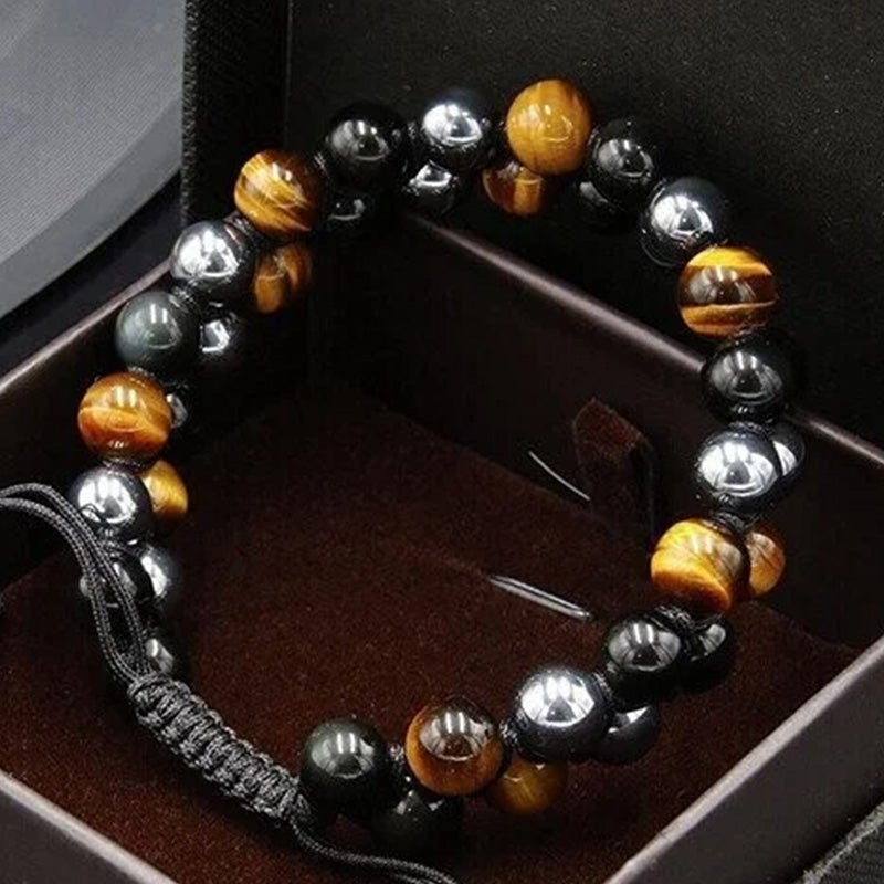 Gluschwein - Verstellbares Armband aus natürlichem Erz