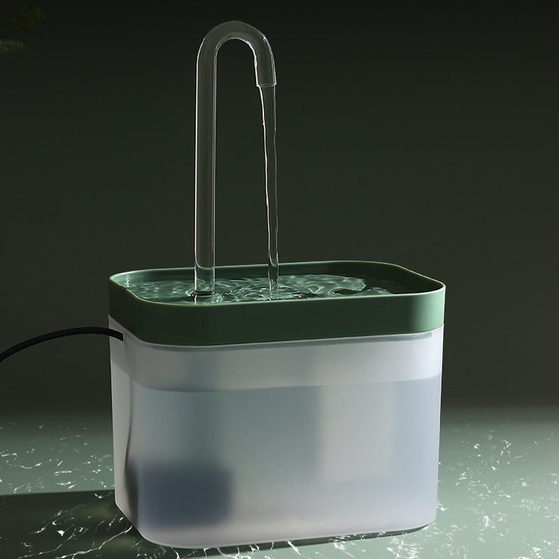 Gluschwein - Automatischer Umlaufwasserspender für Haustiere Grüner Einband
