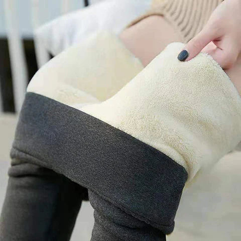 (1+1 Gratis) Premium Kuschelleggings - Warme Beine für kalte Tage!