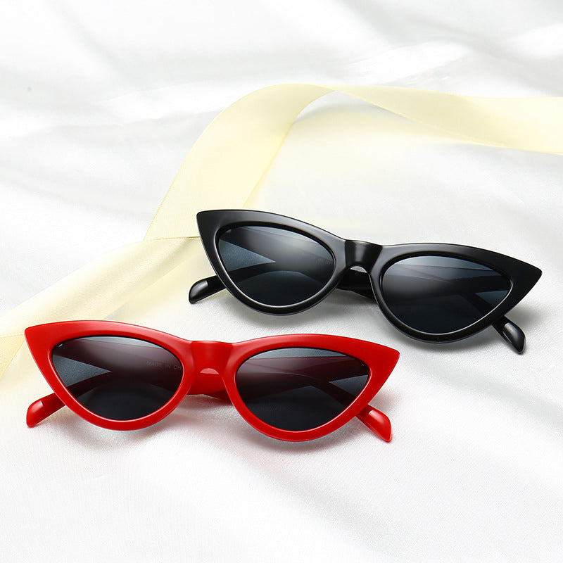Gluschwein - Stylische Cat-Eye-Sonnenbrille