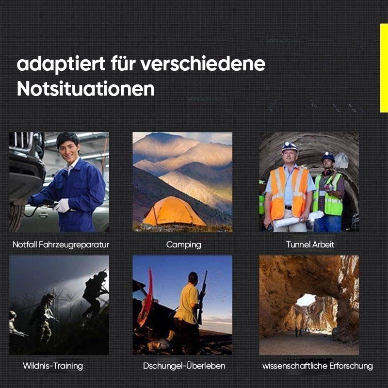 Gluschwein - Starklicht-Taschenlampe der Spezialeinheiten