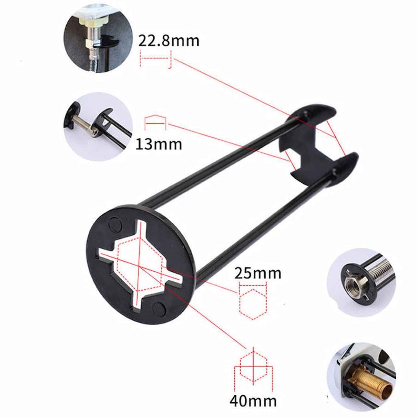 FovuTool - Llave de fregadero multifuncional: por fin una herramienta que cabe en CADA rincón