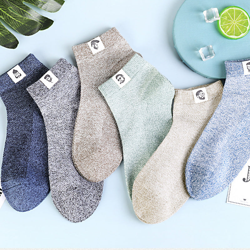 Gluschwein - Atmungsaktive Antibakterielle Deo-Socken für Herren 5 Paar