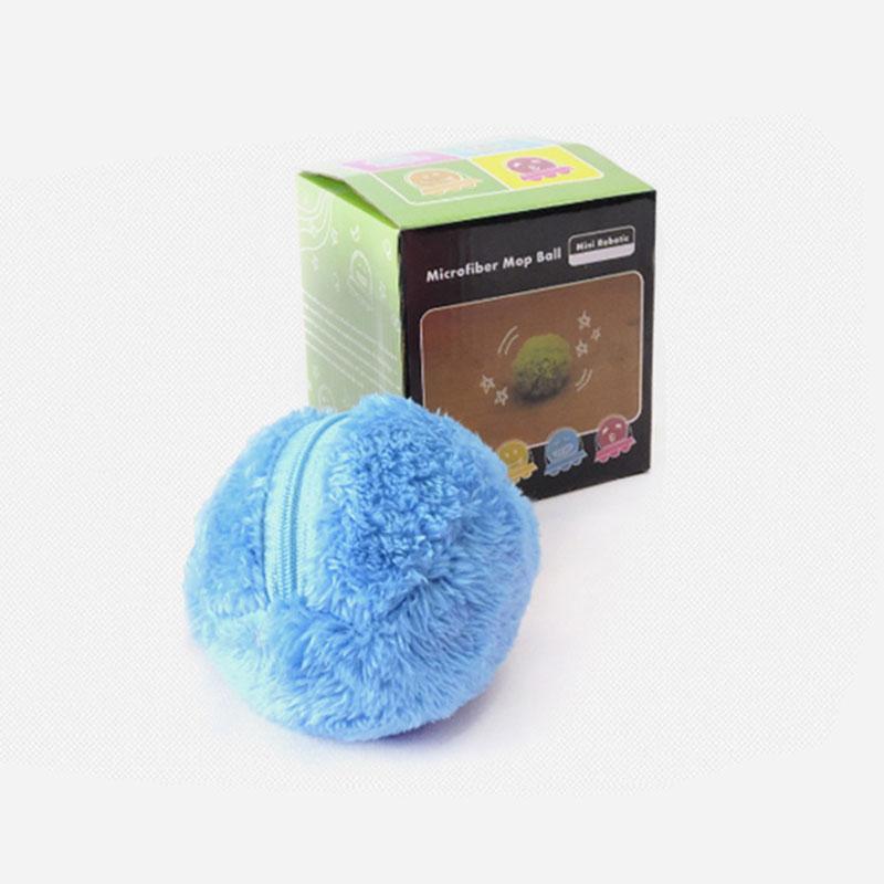 Gluschwein - Elektrisches Kugelspielzeug für Haustiere mit Plüschhülle
