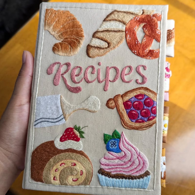 RecipeBook - Livre de recettes fait main pour des souvenirs savoureux