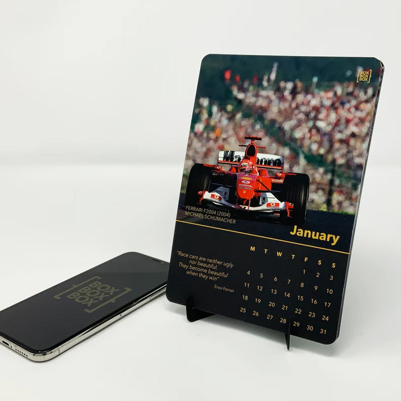 Gluschwein - Formel-1-Kalender