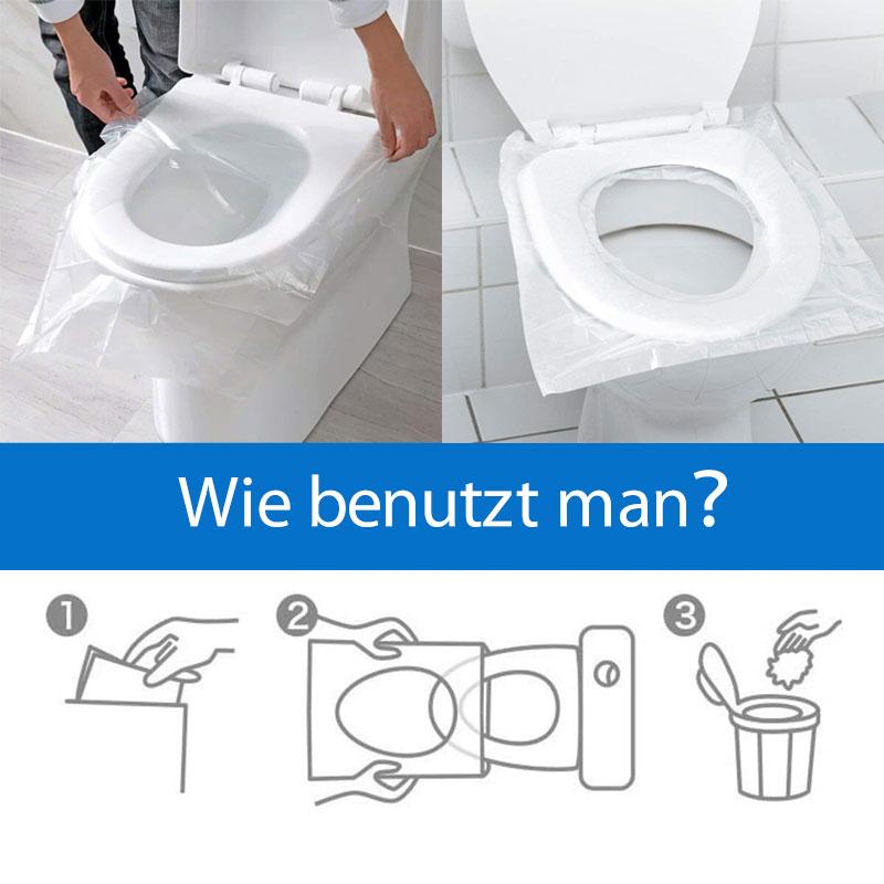Gluschwein - Einweg-Toilettensitzabdeckung (50 Stücke)