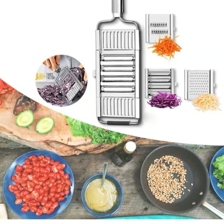Cortador de verduras 4 en 1: ahorra tiempo en la cocina