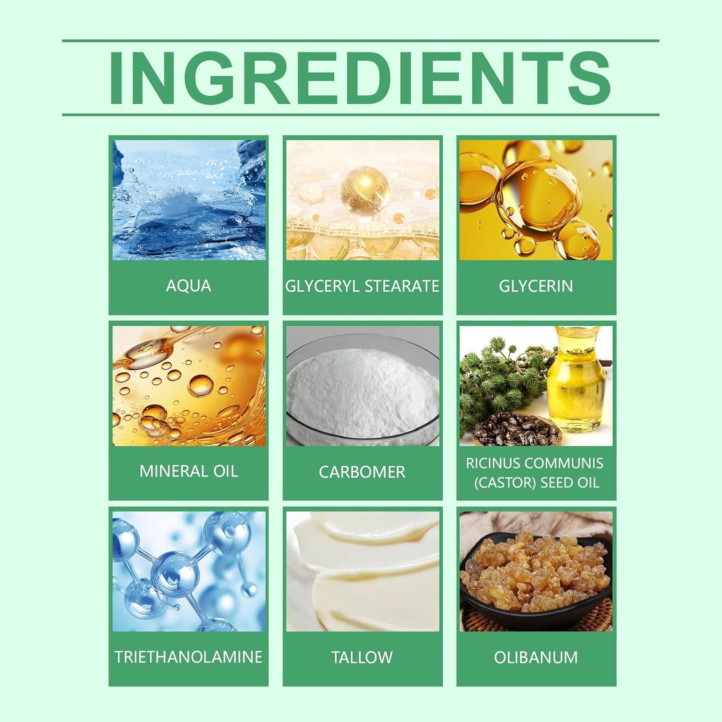 TallowCream - Bálsamo de sebo orgánico con aceite de ricino e incienso para el cuidado natural de la piel y su hidratación.