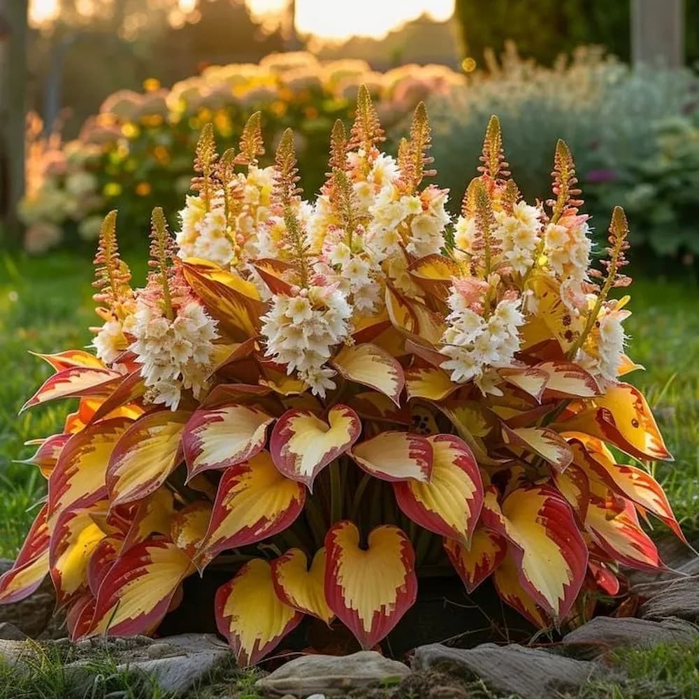 Seltene Hosta-Samen – Luxuriöse Zierpflanze mit dekorativem Laub