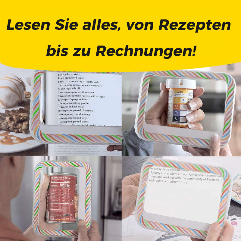 Gluschwein - LED-beleuchtete Lupe(Dieses Produkt ist ein Vorverkaufsprodukt und die Vorverkaufszeit beträgt 10-15 Tage)