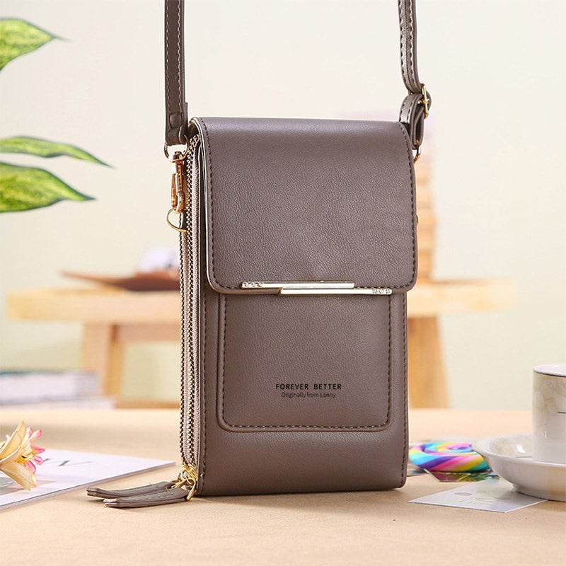 Gluschwein - Damen Süße und stylische Handytasche Grau