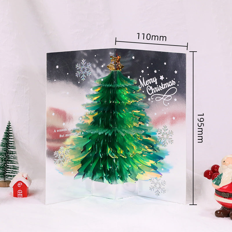 🎅(Früher Weihnachtsverkauf)Handgemachte 3D-Weihnachtsgrußkarte