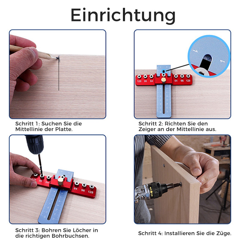 Gluschwein - Locher für Schubladengriffe