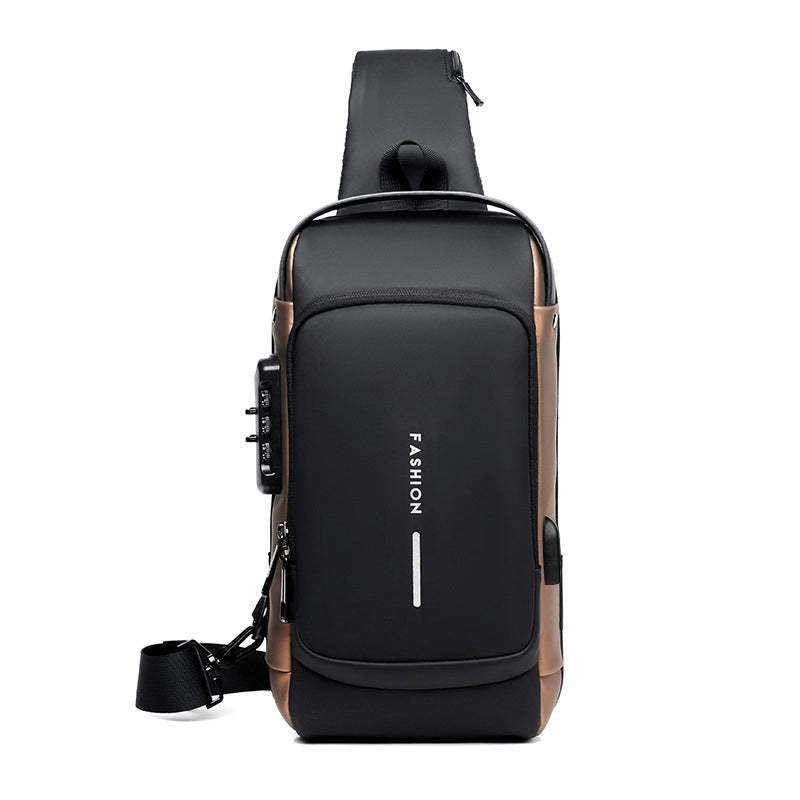 Gluschwein - Lässige Multifunktionale Diebstahlsichere Brusttasche für Herren
