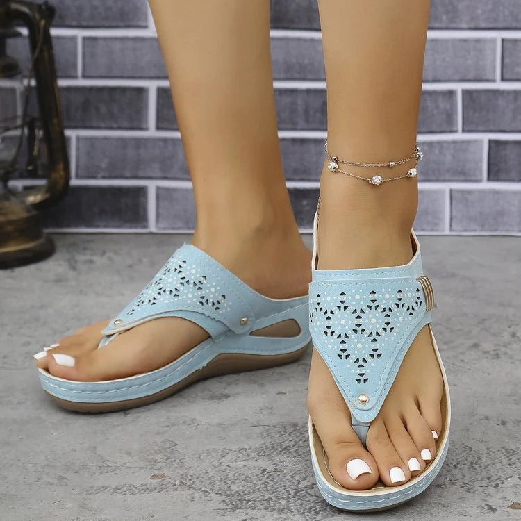 Tiara | Sandales compensées élégantes