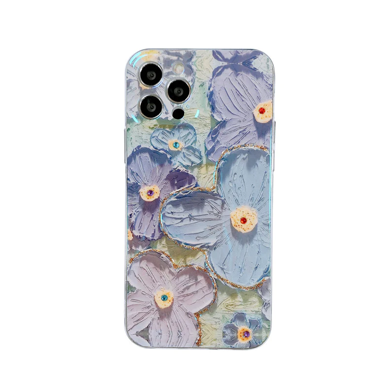 Gluschwein - iPhone Bunte Ölmalerei Exquisite Handyhülle