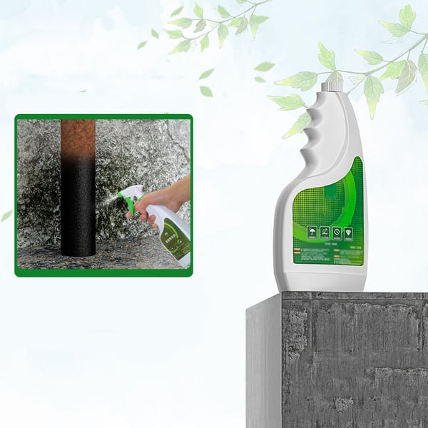 Spray de mastic imperméable liquide invisiblement propre