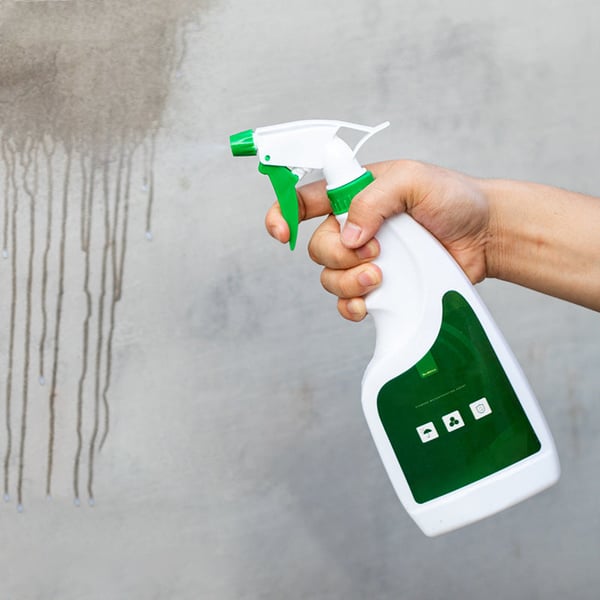 Spray de mastic imperméable liquide invisiblement propre