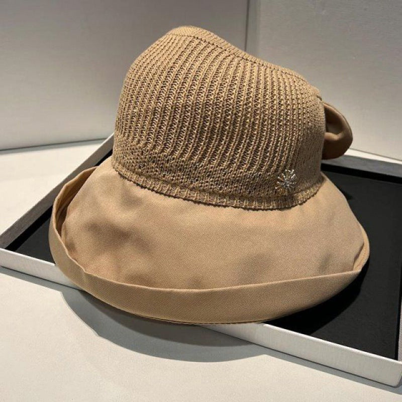 Gluschwein - Sommermodischer Sonnenhut mit breiter Krempe khaki