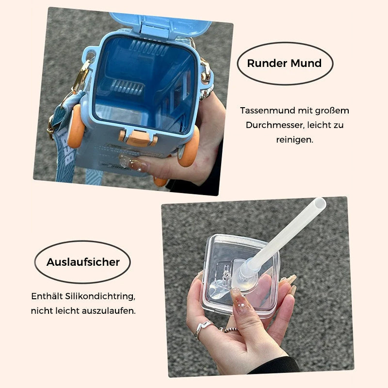 Gluschwein - Tragbarer Wasserbecher in Busform