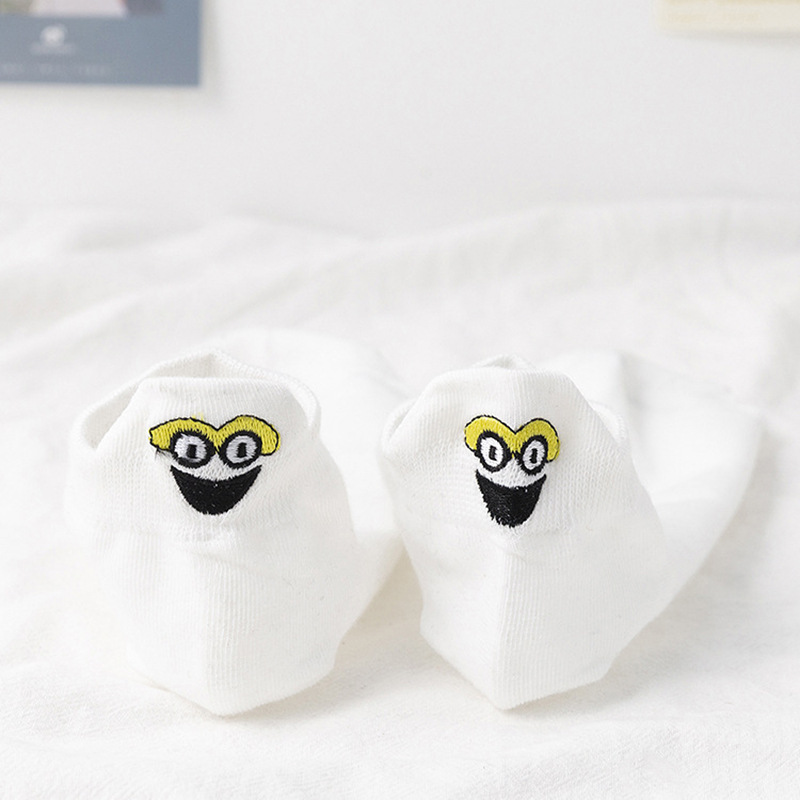 Gluschwein - Crew-Socken mit Sesamstraße-Stickerei (10 Paar)
