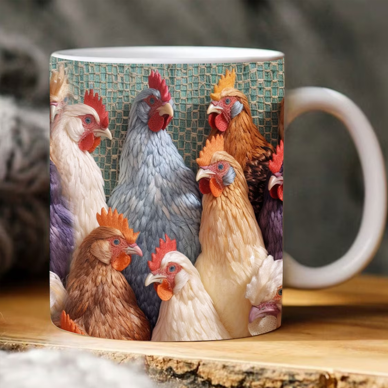Gluschwein - Hahn-Tasse