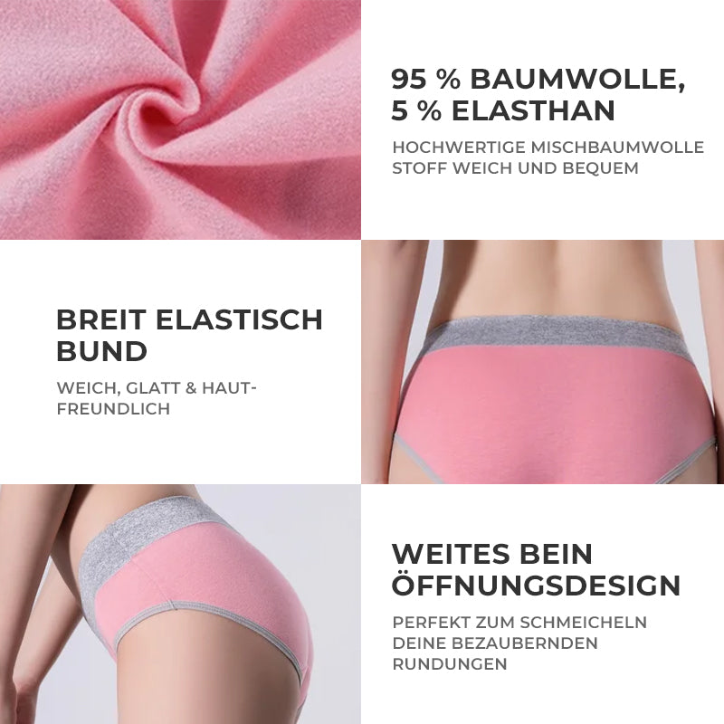 Gluschwein - Neue Baumwollhöschen mit hoher Taille