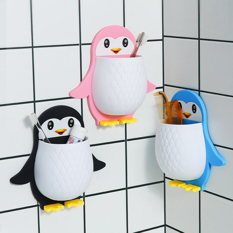 Gluschwein - Penguin Shape Wall Mount Phone Holder