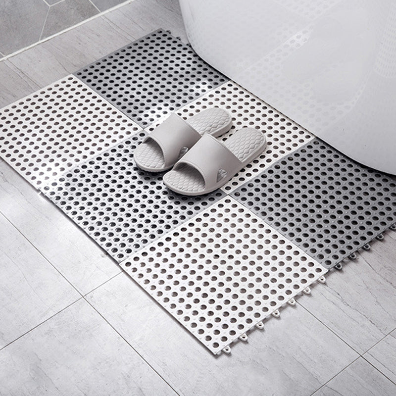 Gluschwein - Bathroom PVC spliceable non-slip mat(4 Stück)