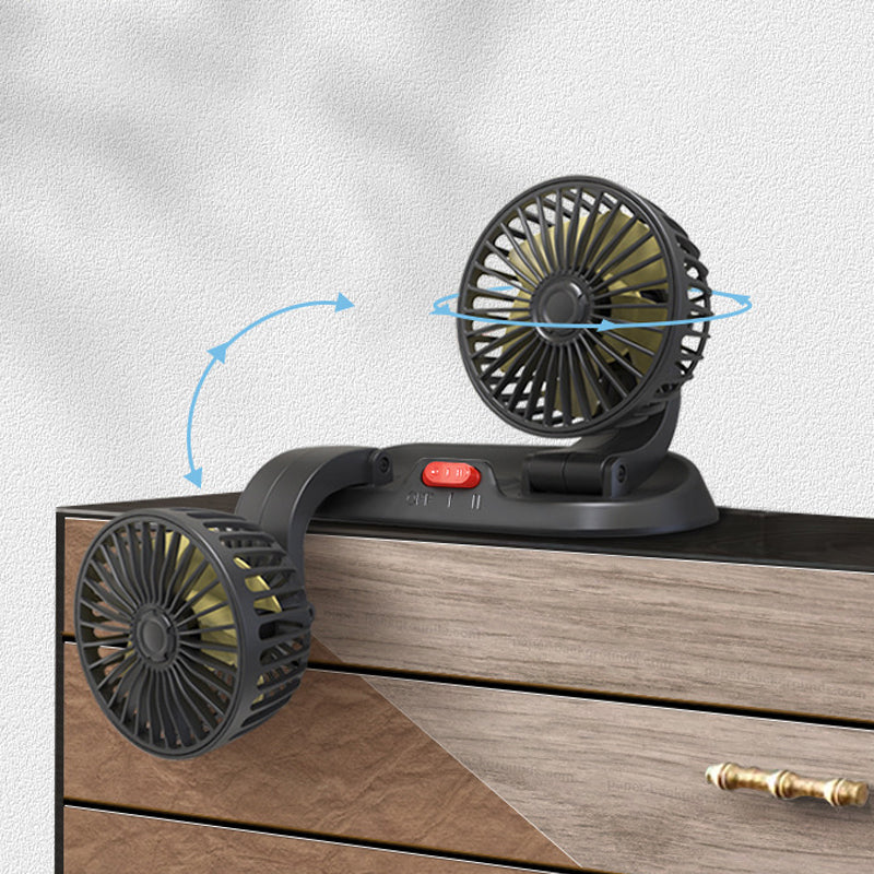 Gluschwein - Doppelkopf-Auto-Kühlung Luftumwälzung Fan