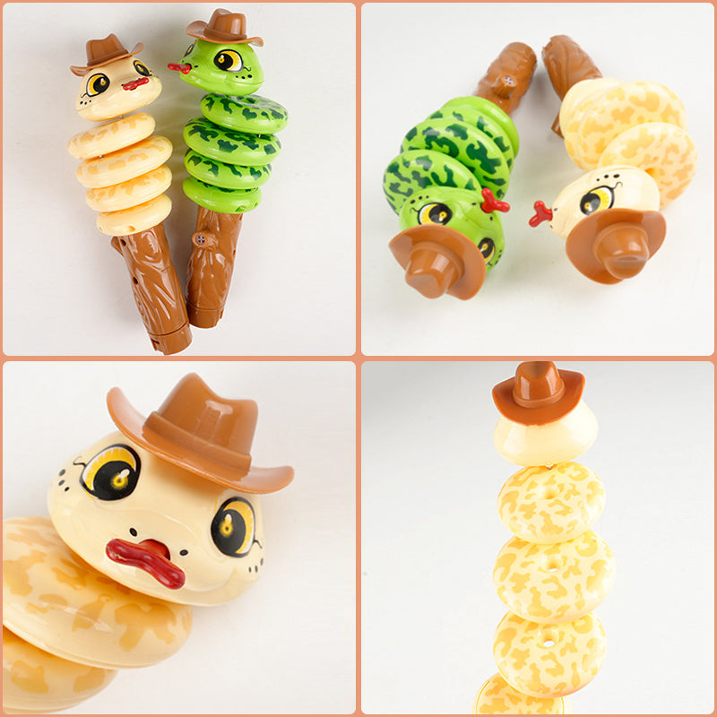 Gluschwein - Twisted Balance Swinging Snake Whistle Toy