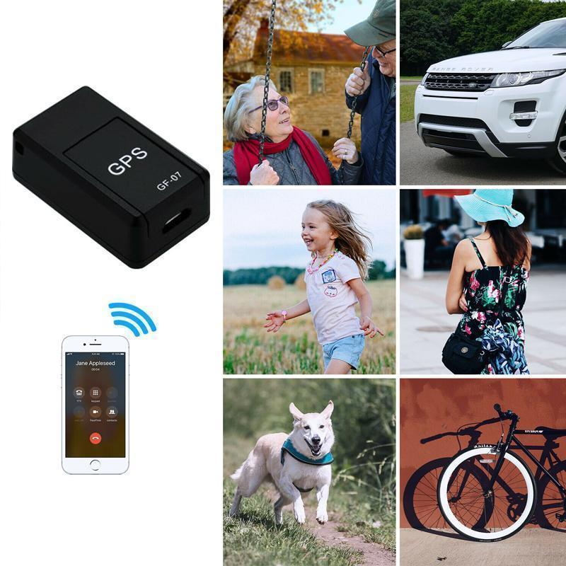 Gluschwein - GPS Tracker,Magnet Mini GPS Locator Anti-Thief GPS Tracker