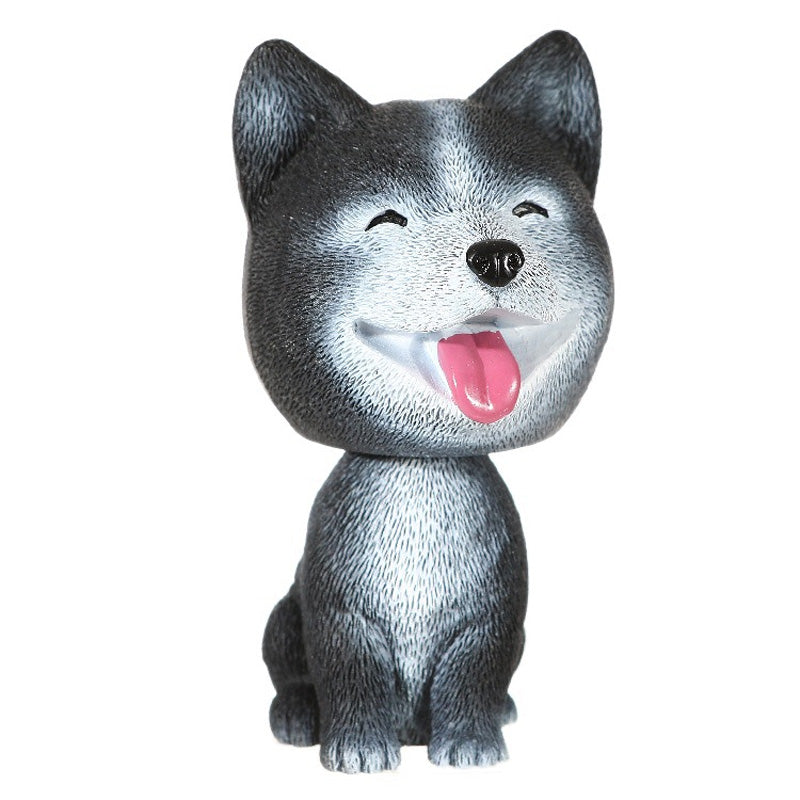 Gluschwein - Auto-Innendekoration aus Harz mit Hund