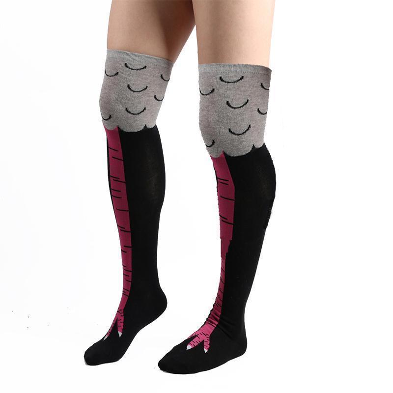 Gluschwein - Hühnerbeinsocken Hühnerfüße Socken