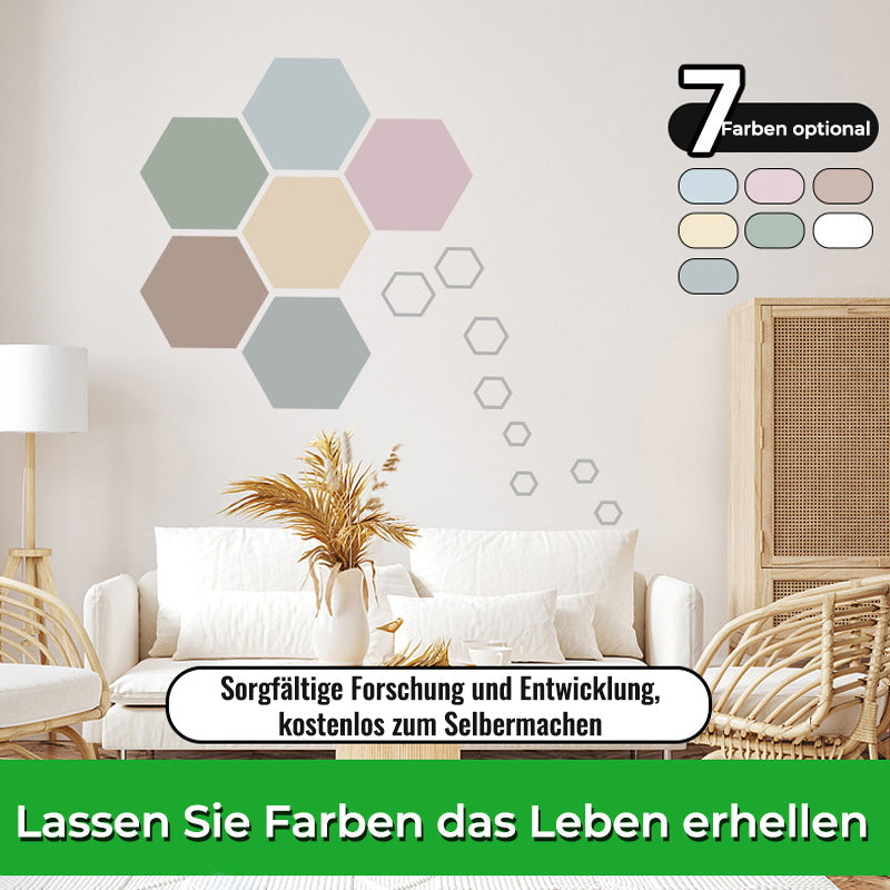 Gluschwein - Kleine rollende Latexfarbe für die Wand vintage eiche rosa