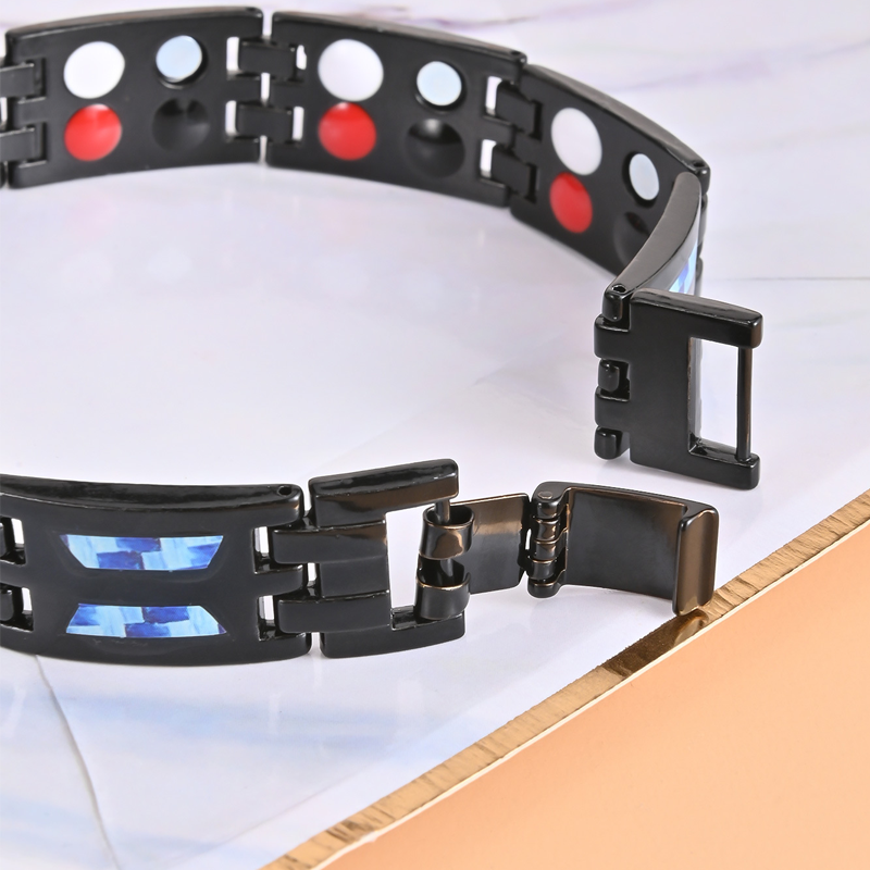 Gluschwein - Carbon-Faser-Sticker-Magnetarmband