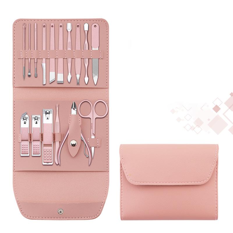 Gluschwein - Nagelknipser tragbares Set (12/16 Stück)