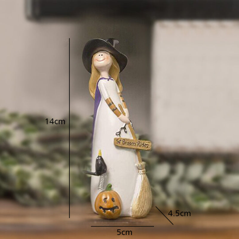 Gluschwein - Halloween-Hexe-Dekoration B