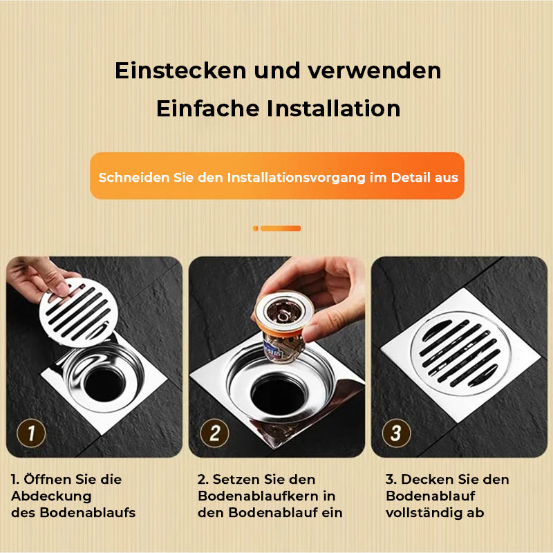 Gluschwein - Universeller doppelter Deodorant-Bodenablaufkern
