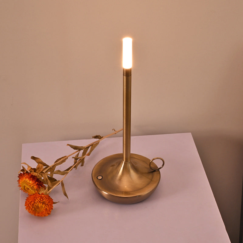 Gluschwein - Schreibtischlampe aus Metall, Schmiedeeisen