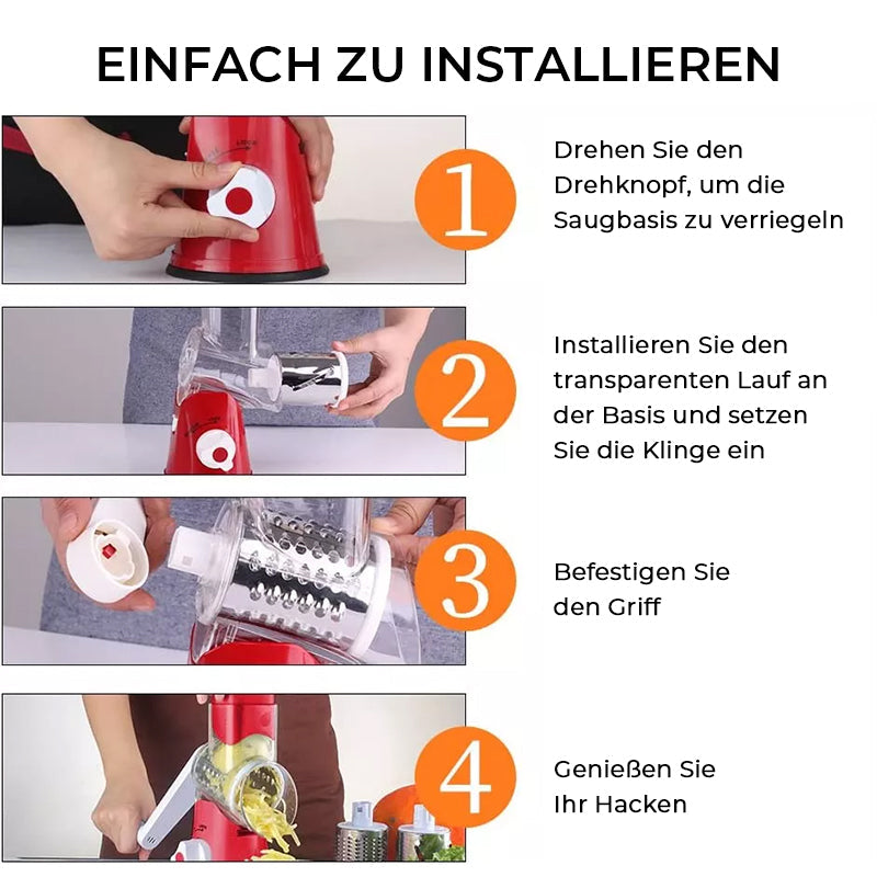Gluschwein - Multifunktionaler Gemüseschneider & Hobel